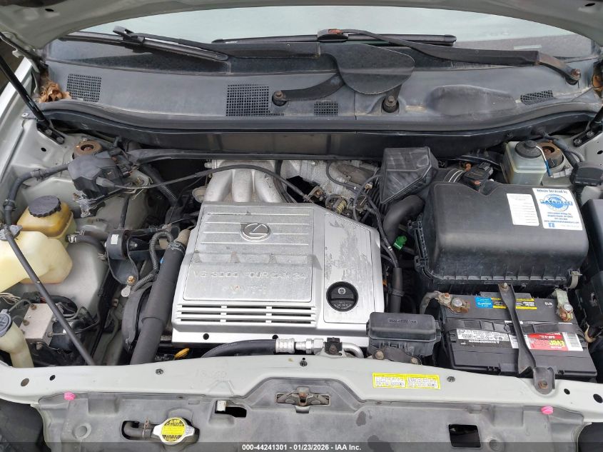 2000 Lexus Rx 300 VIN: JT6HF10U4Y0163764 Lot: 44241301