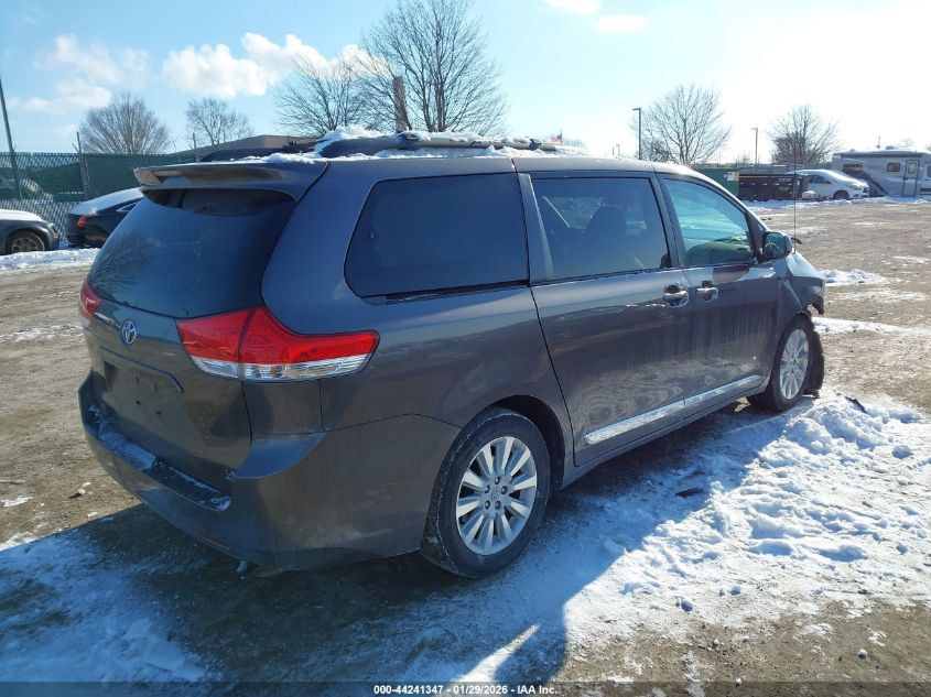 2012 Toyota Sienna Le 7 Passenger