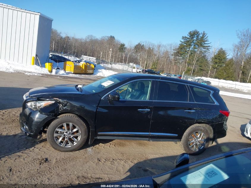 2014 Infiniti Qx60 VIN: 5N1AL0MMXEC527070 Lot: 44241391