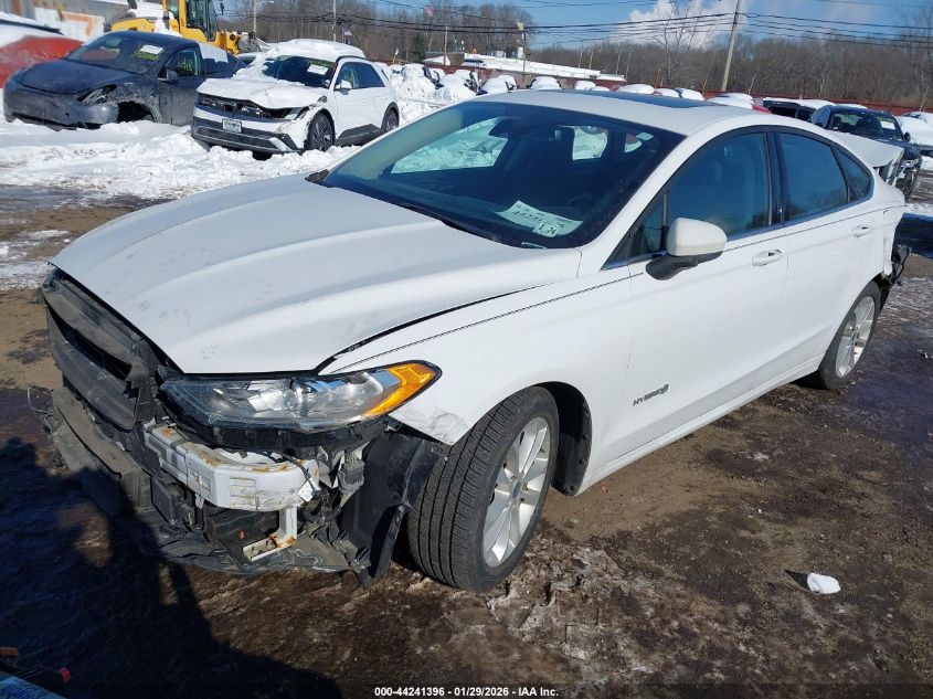 2019 Ford Fusion Hybrid Se