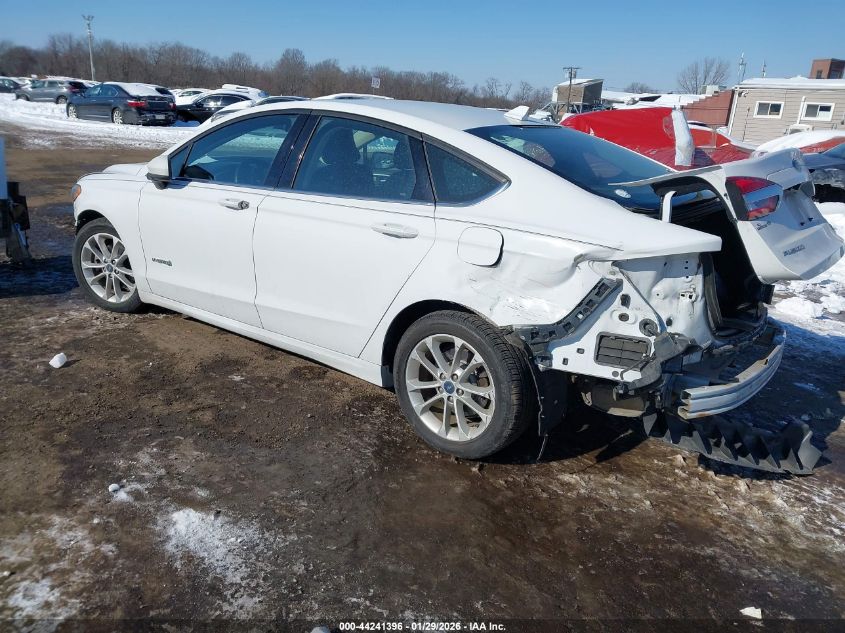 2019 Ford Fusion Hybrid Se