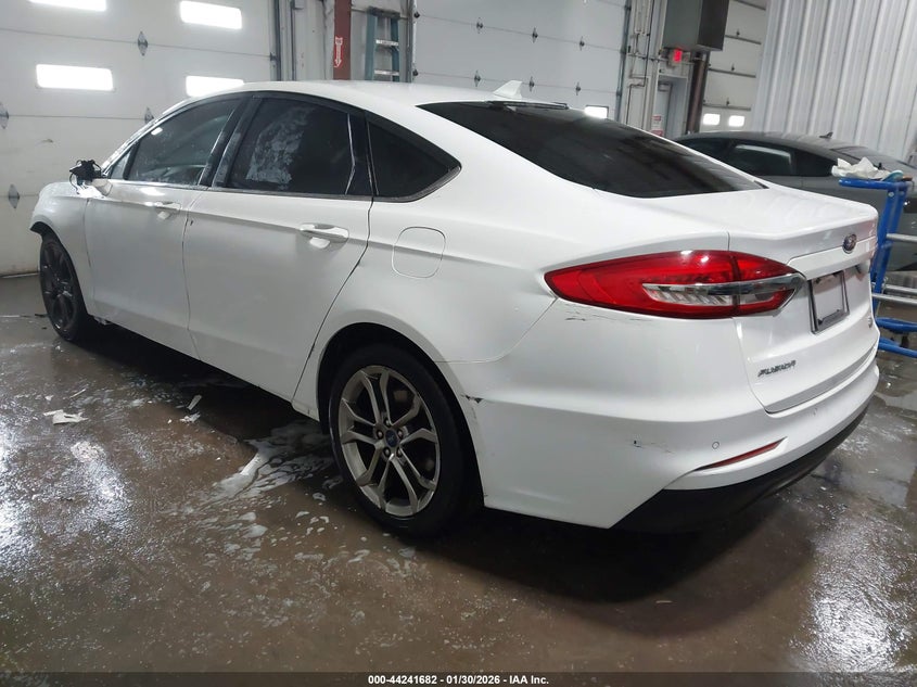 2020 Ford Fusion 1.5 Sel white Lot 111044241682 Vin 3FA6P0CD3LR138212