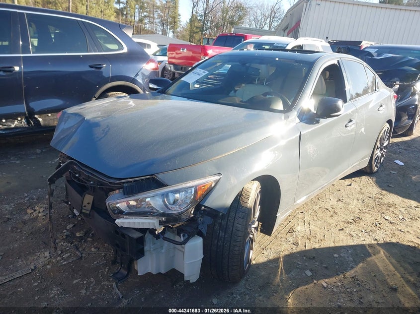 2021 Infiniti Q50 Red Sport 400