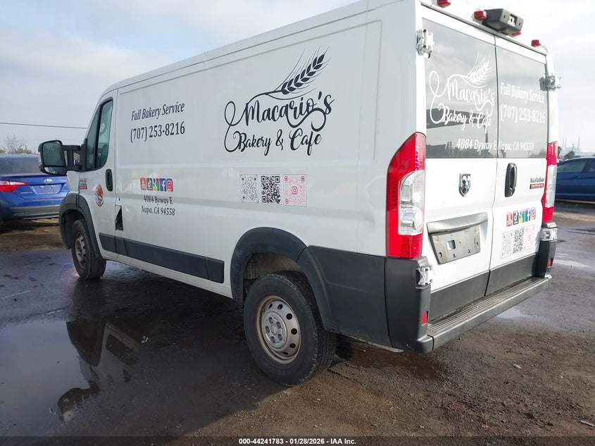 2021 Ram Promaster 1500 Low Roof 136 Wb