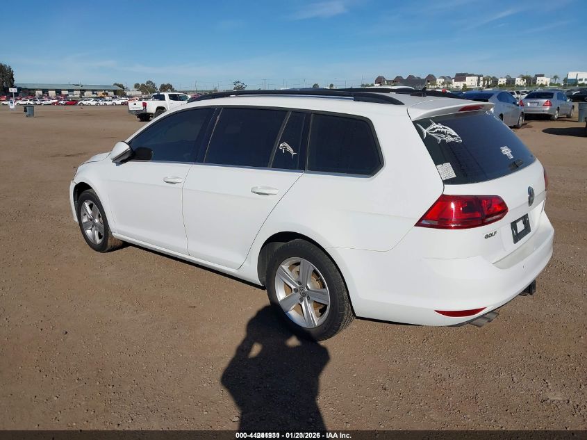 2015 Volkswagen Golf Sportwagen Tdi S 4-Door