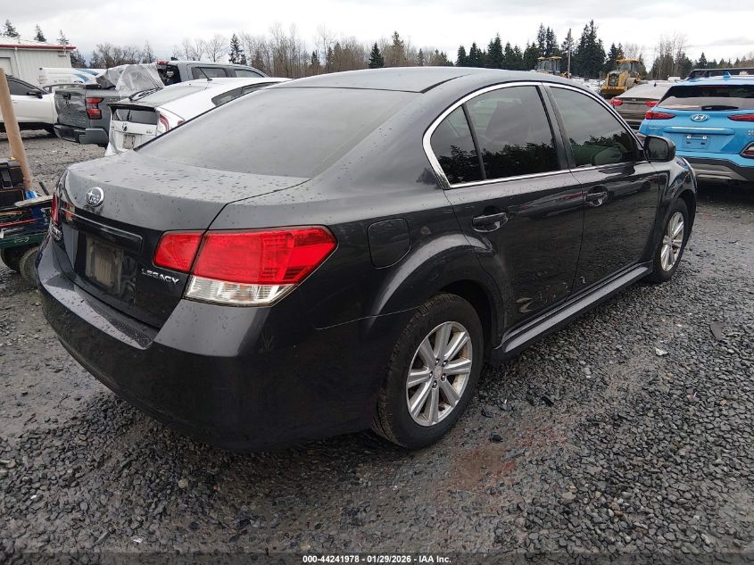 2012 Subaru Legacy 2.5I Premium