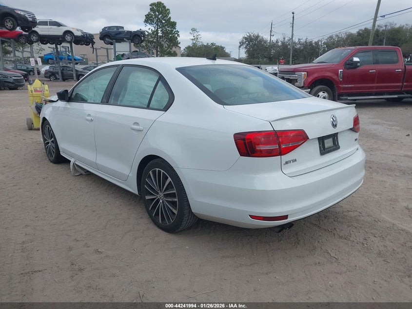 2015 Volkswagen Jetta 1.8T Sport