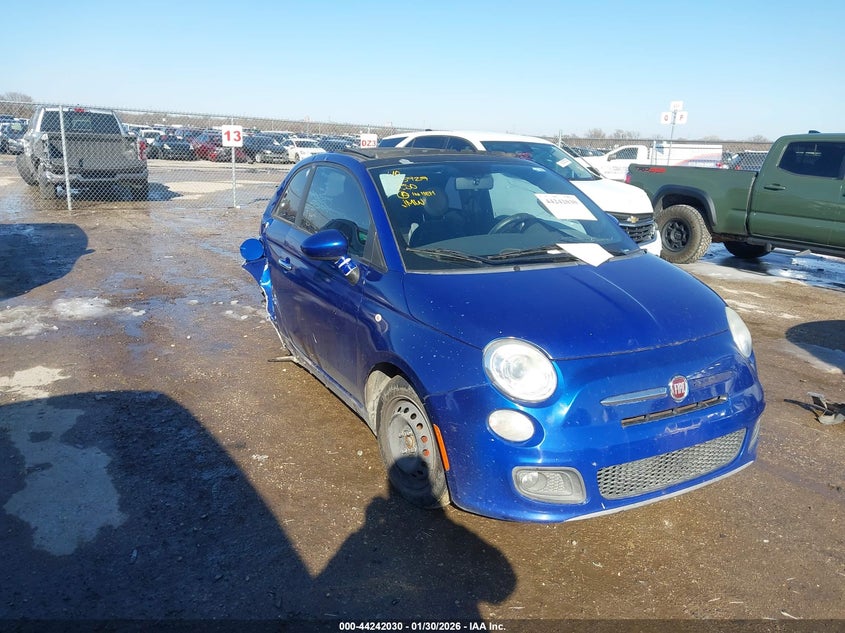 2012 Fiat 500 Sport