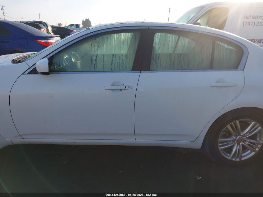 2013 Infiniti G37 Journey VIN: JN1CV6APXDM716287 Lot: 44242069