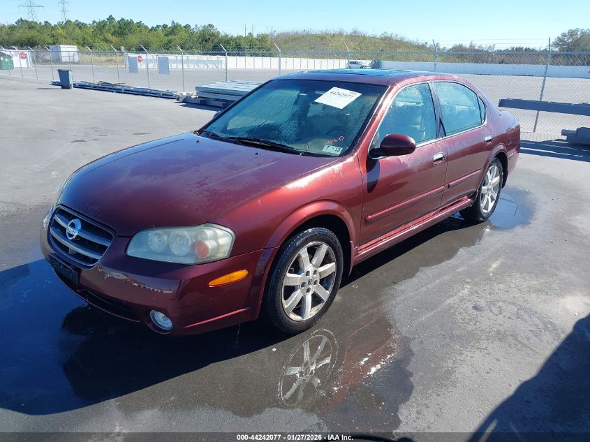 2002 Nissan Maxima Gle