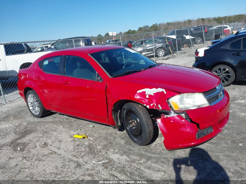 2012 Dodge Avenger Se