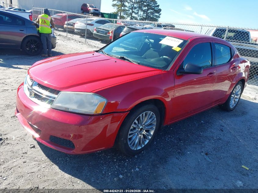 2012 Dodge Avenger Se