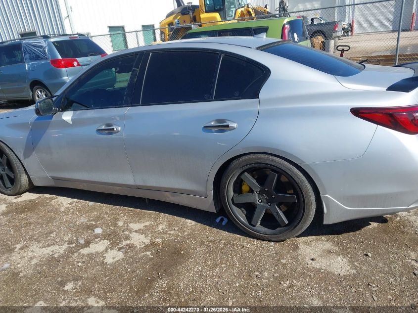 2019 Infiniti Q50 3.0T Luxe VIN: JN1EV7AP8KM518741 Lot: 44242270