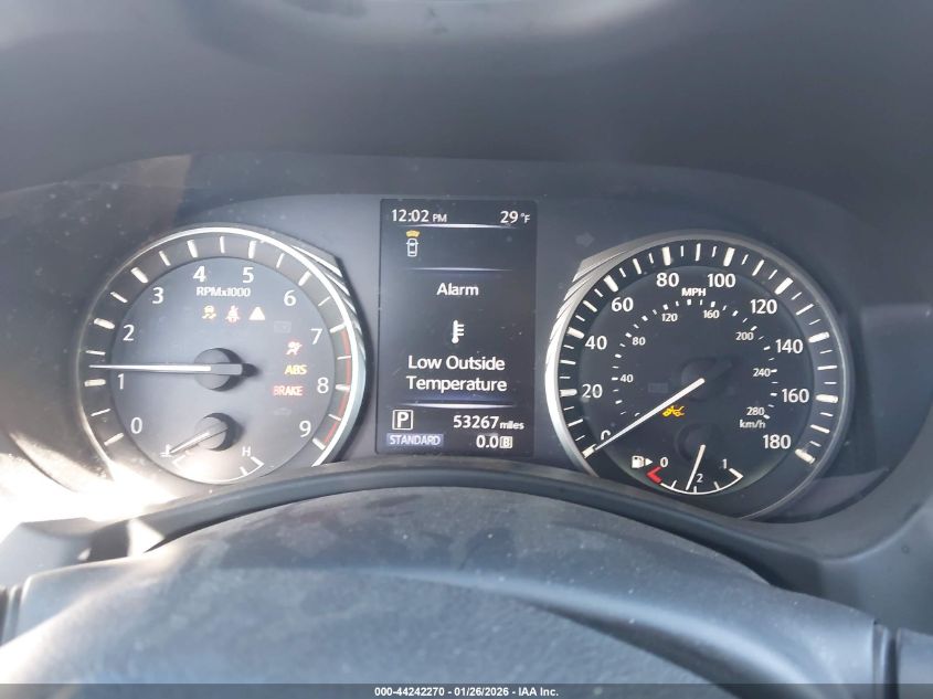 2019 Infiniti Q50 3.0T Luxe VIN: JN1EV7AP8KM518741 Lot: 44242270