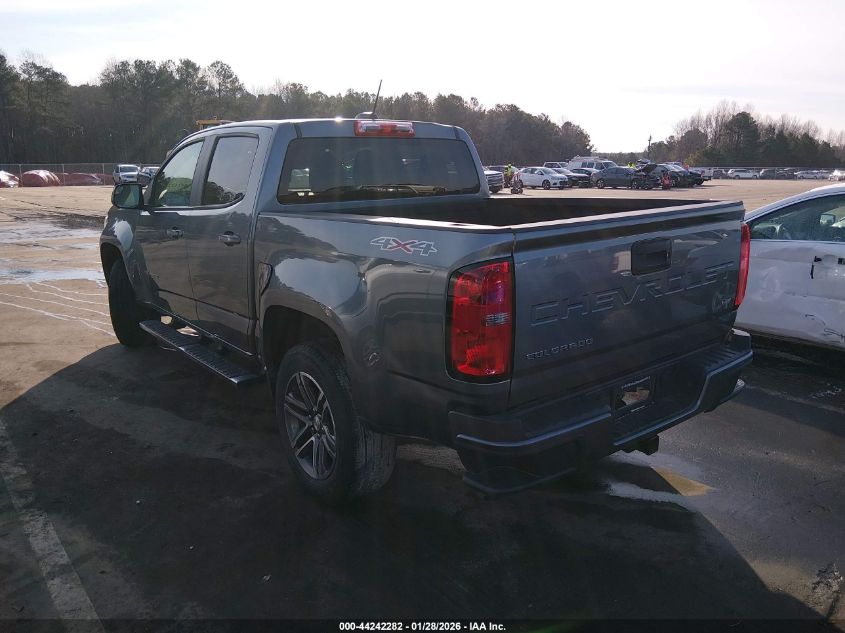 2021 Chevrolet Colorado 4Wd Short Box Wt