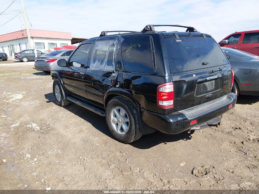 2001 Nissan Pathfinder Le