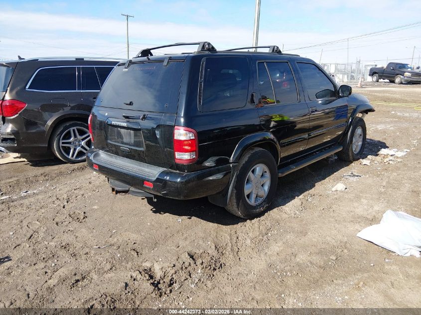 2001 Nissan Pathfinder Le