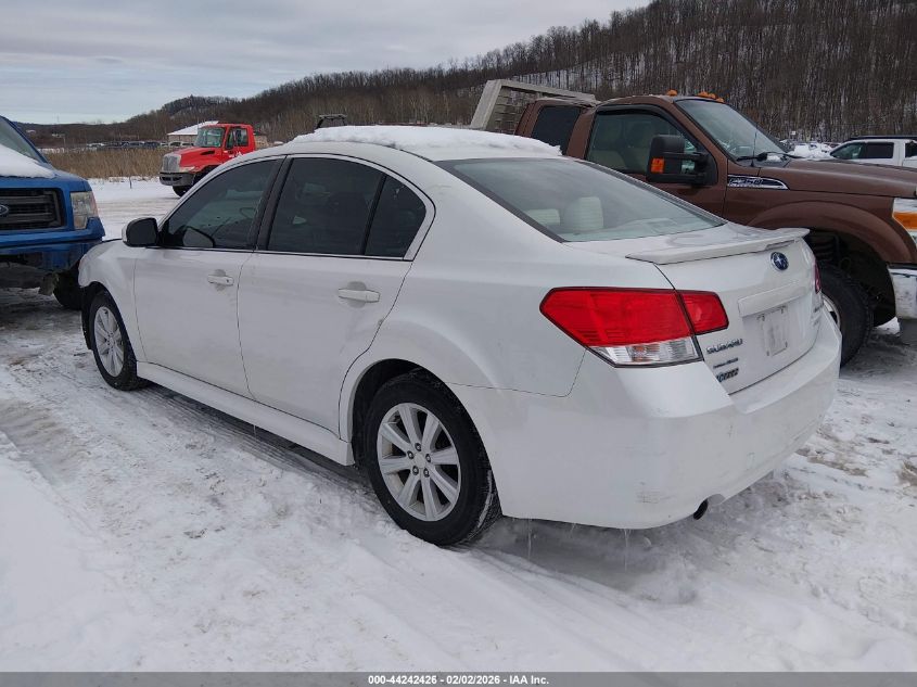 2010 Subaru Legacy 2.5I Premium