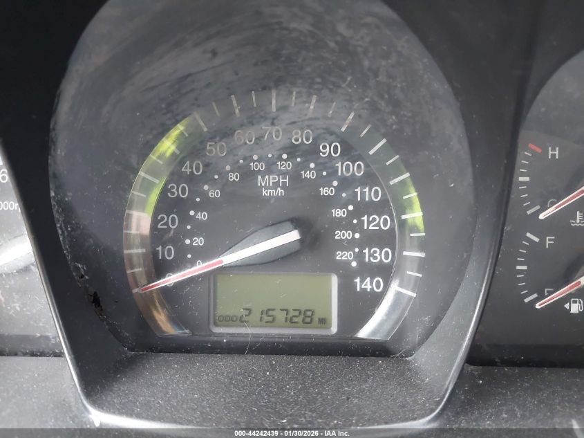 2009 Kia Spectra Lx VIN: KNAFE221495635099 Lot: 44242439