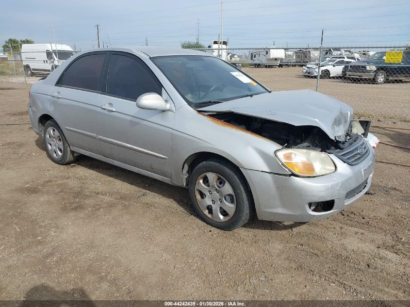 2009 Kia Spectra Lx VIN: KNAFE221495635099 Lot: 44242439