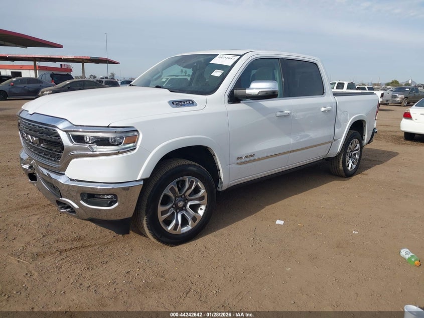 Vin: 1c6srfht3pn519791, lot: 44738796, ram 1500 limited  4x4 5'7 box 20232