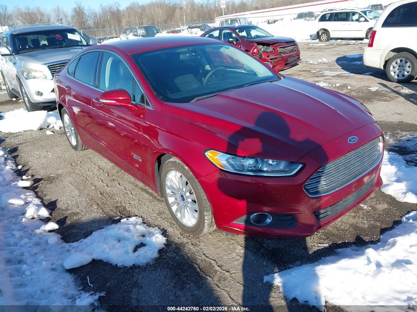 2016 Ford Fusion Energi Se Luxury
