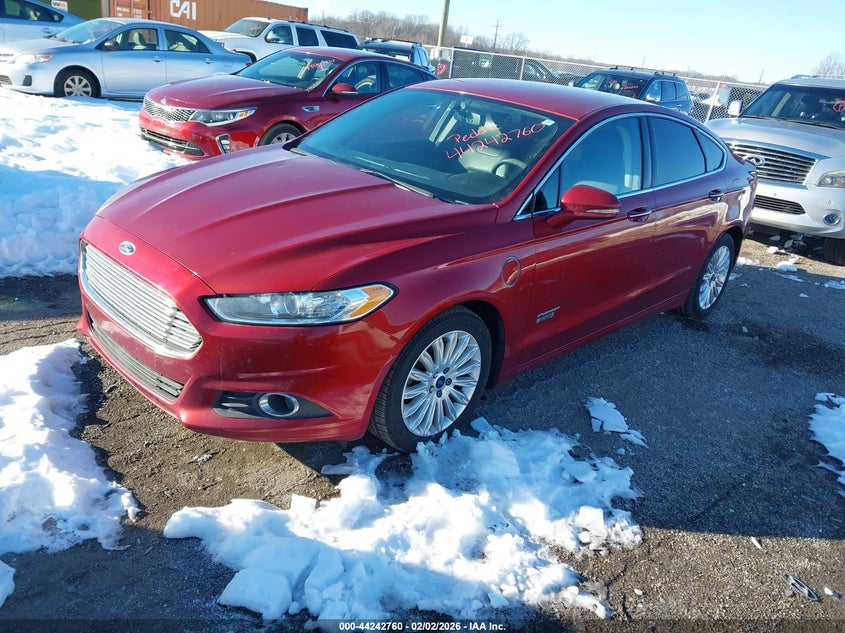 2016 Ford Fusion Energi Se Luxury