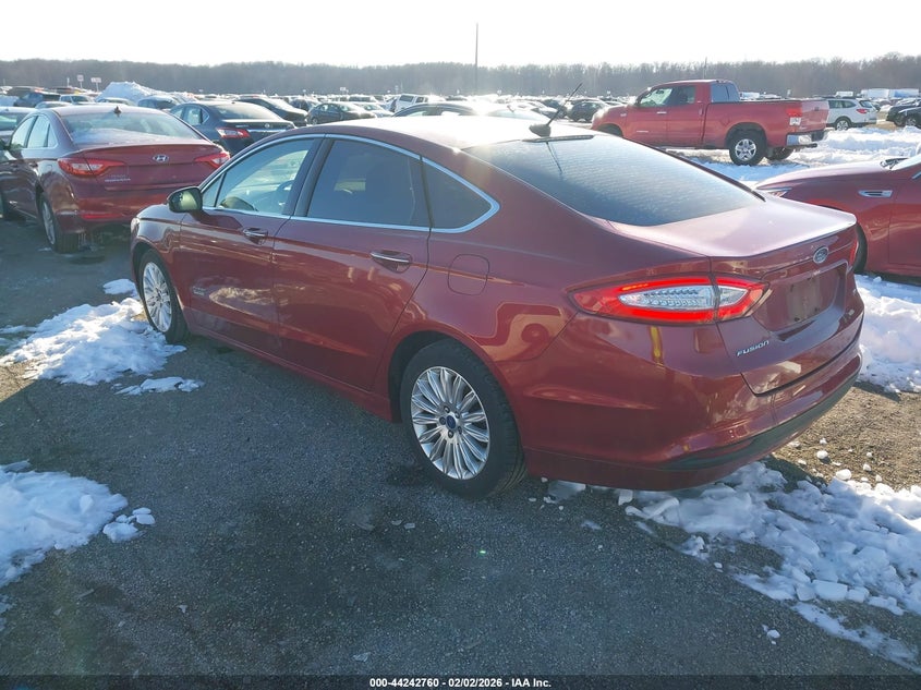 2016 Ford Fusion Energi Se Luxury