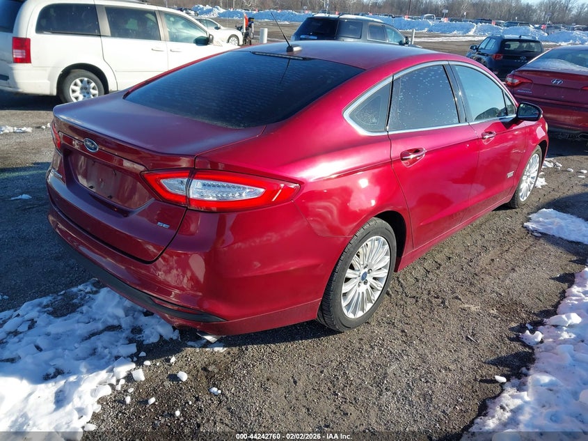 2016 Ford Fusion Energi Se Luxury