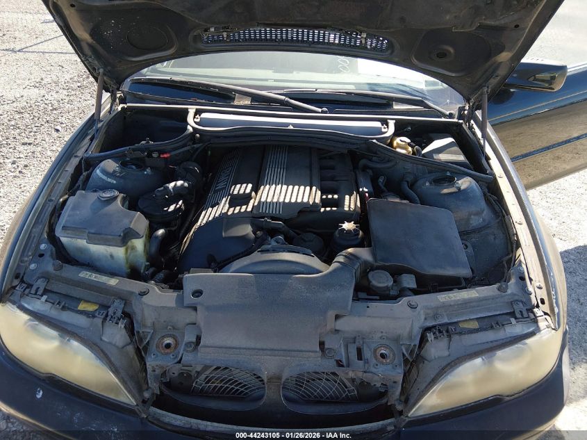 2004 BMW 325Ci VIN: WBABW334X4PL30617 Lot: 44243105