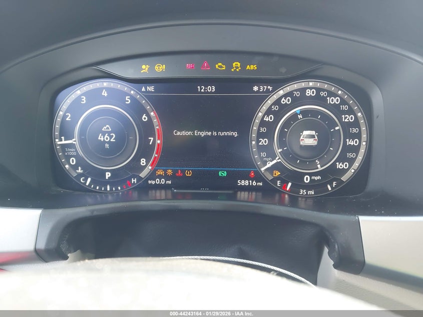 VIN 1V2ER2CA7KC523057 2019 VOLKSWAGEN ATLAS 3.6L V6 SEL