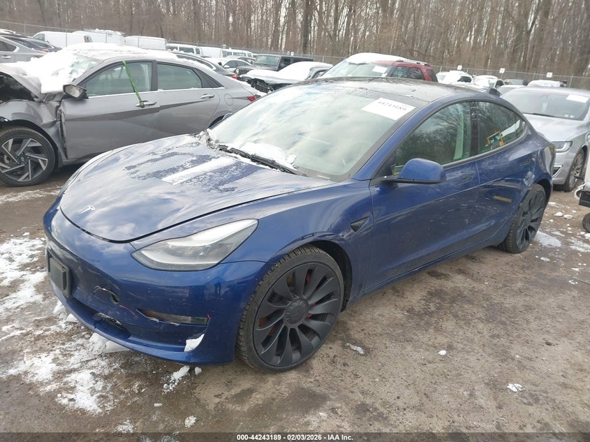 2022 Tesla Model 3 Performance Dual Motor All-Wheel Drive