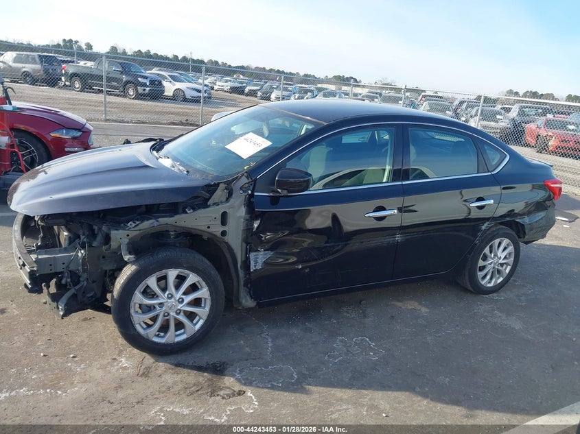 2019 Nissan Sentra S VIN: 3N1AB7AP1KY324590 Lot: 44243453