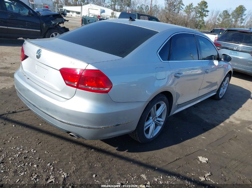2012 Volkswagen Passat 3.6L V6 Sel Premium