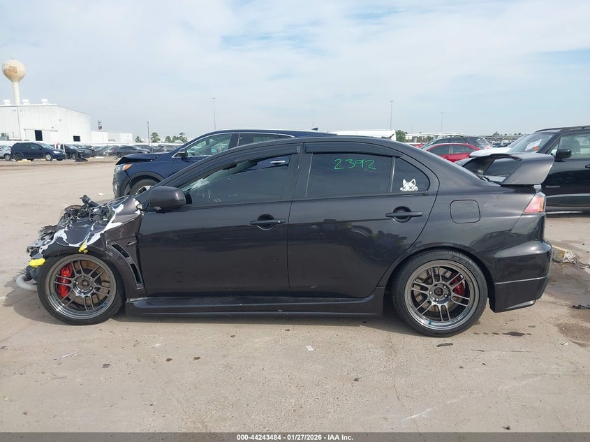 2010 Mitsubishi Lancer Evolution Gsr VIN: JA32W8FV3AU008613 Lot: 44243484
