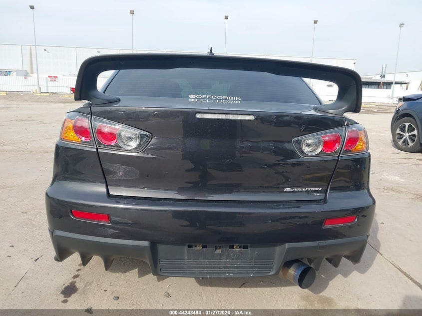 2010 Mitsubishi Lancer Evolution Gsr VIN: JA32W8FV3AU008613 Lot: 44243484