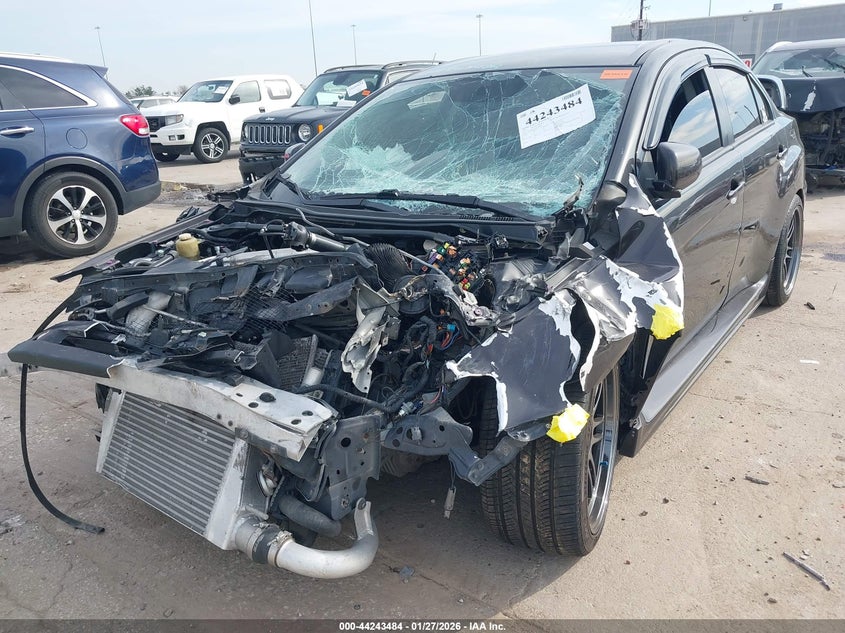 2010 Mitsubishi Lancer Evolution Gsr VIN: JA32W8FV3AU008613 Lot: 44243484