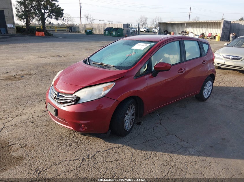 2015 Nissan Versa Note S (Sr)/S Plus/Sl/Sr/Sv