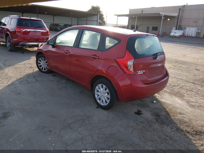 2015 Nissan Versa Note S (Sr)/S Plus/Sl/Sr/Sv