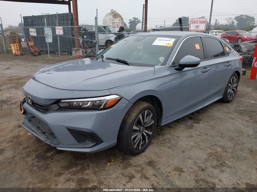 2022 HONDA CIVIC auction photo 2