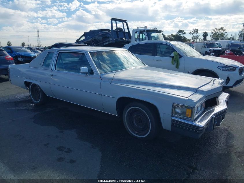 1979 Cadi Coupe Devillle
