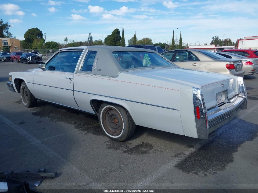 1979 Cadi Coupe Devillle