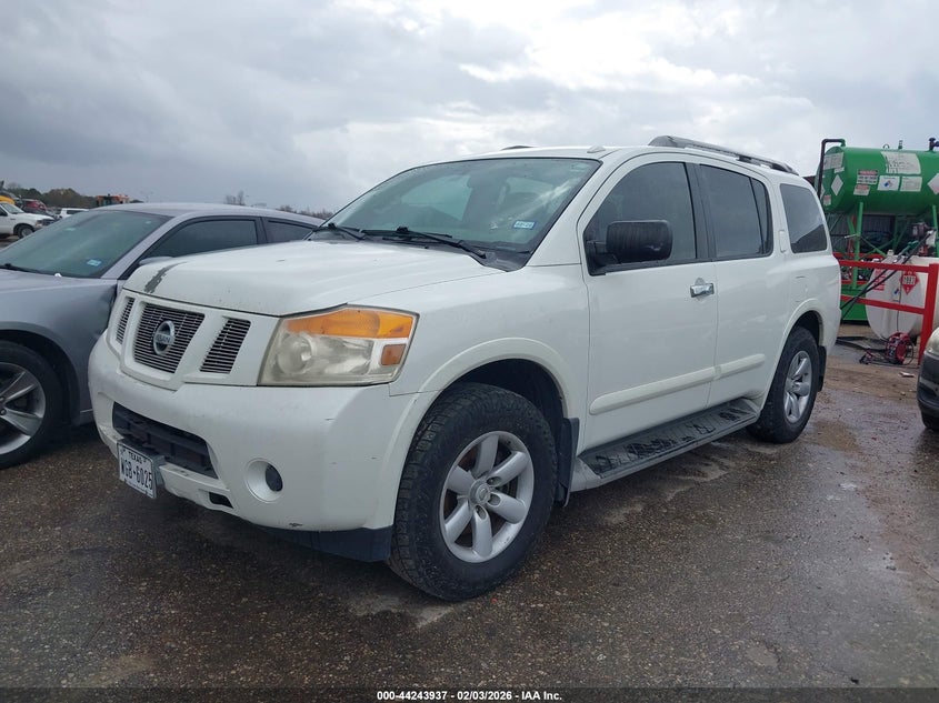 Vin: 5n1ba0nd8dn603378, lot: 44740091, nissan armada sv 20132