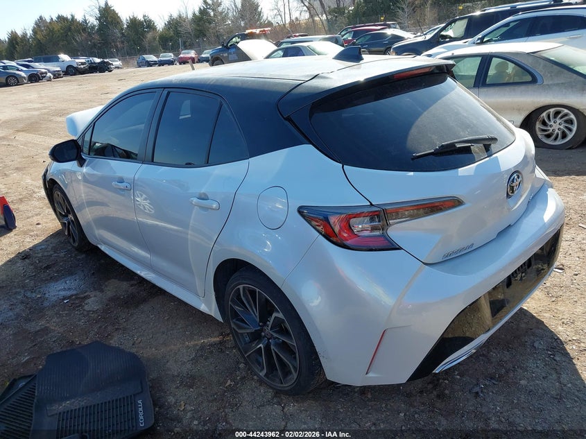 VIN JTNC4MBE7M3133582 2021 TOYOTA COROLLA XSE