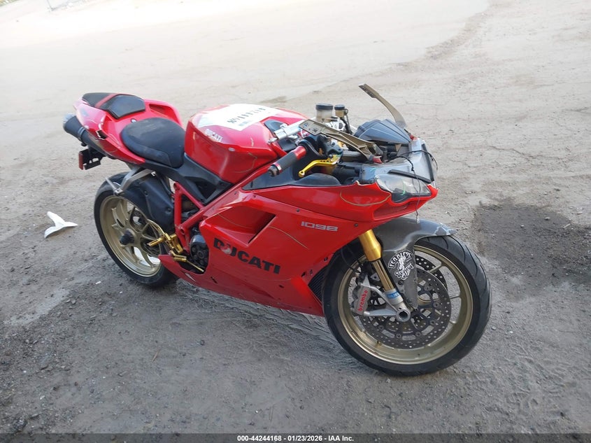 2008 Ducati 1098 S