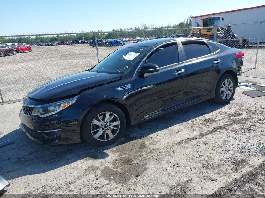 Vin: 5xxgt4l36hg164592, lot: 44740342, kia optima lx 20172