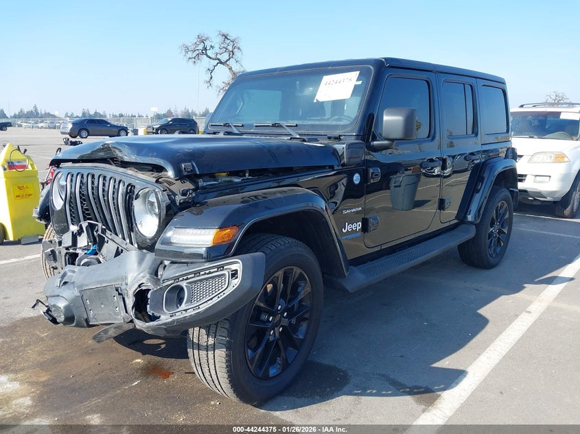 2022 Jeep Wrangler 4Xe Unlimited Sahara 4X4