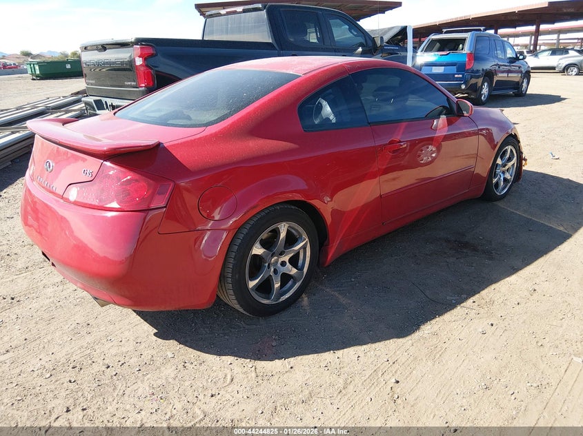 2003 Infiniti G35 Base W/Leather