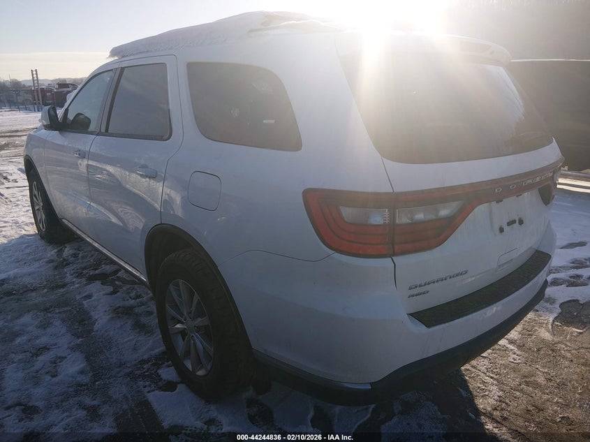 2017 Dodge Durango Sxt Awd