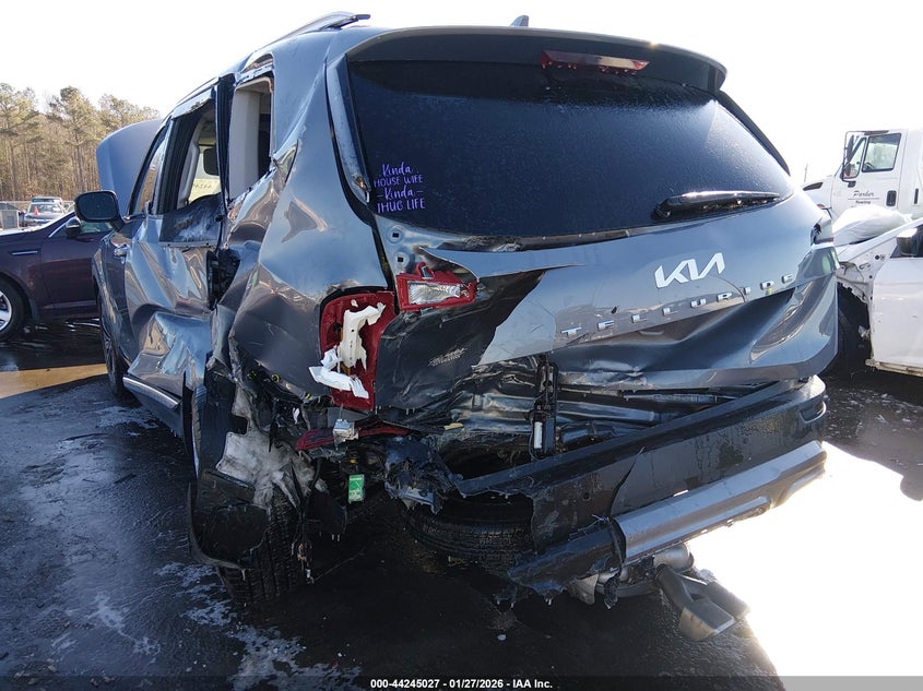 2022 Kia Telluride Ex VIN: 5XYP34HC2NG315847 Lot: 44245027